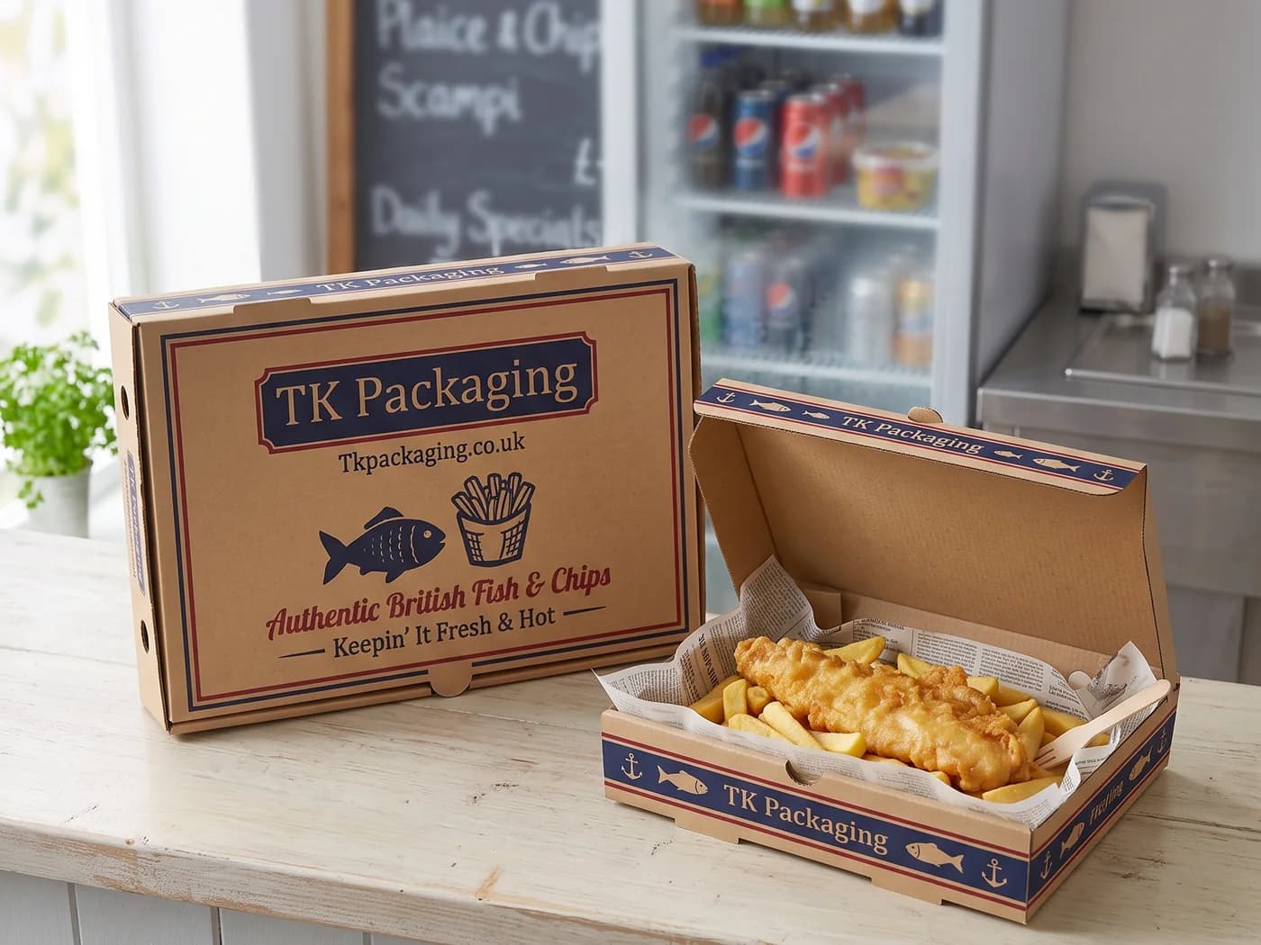 Fish & Chips Boxes